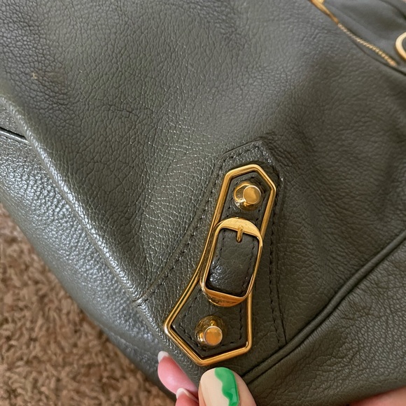 Balenciaga Velo Classic Metallic Edge Bag Leather - Picture 10 of 16